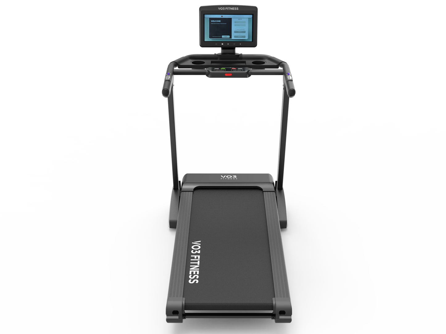 VO3 Fitness T50e Folding Treadmill + Air Bike