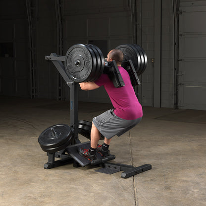 Leverage Squat Calf Raise