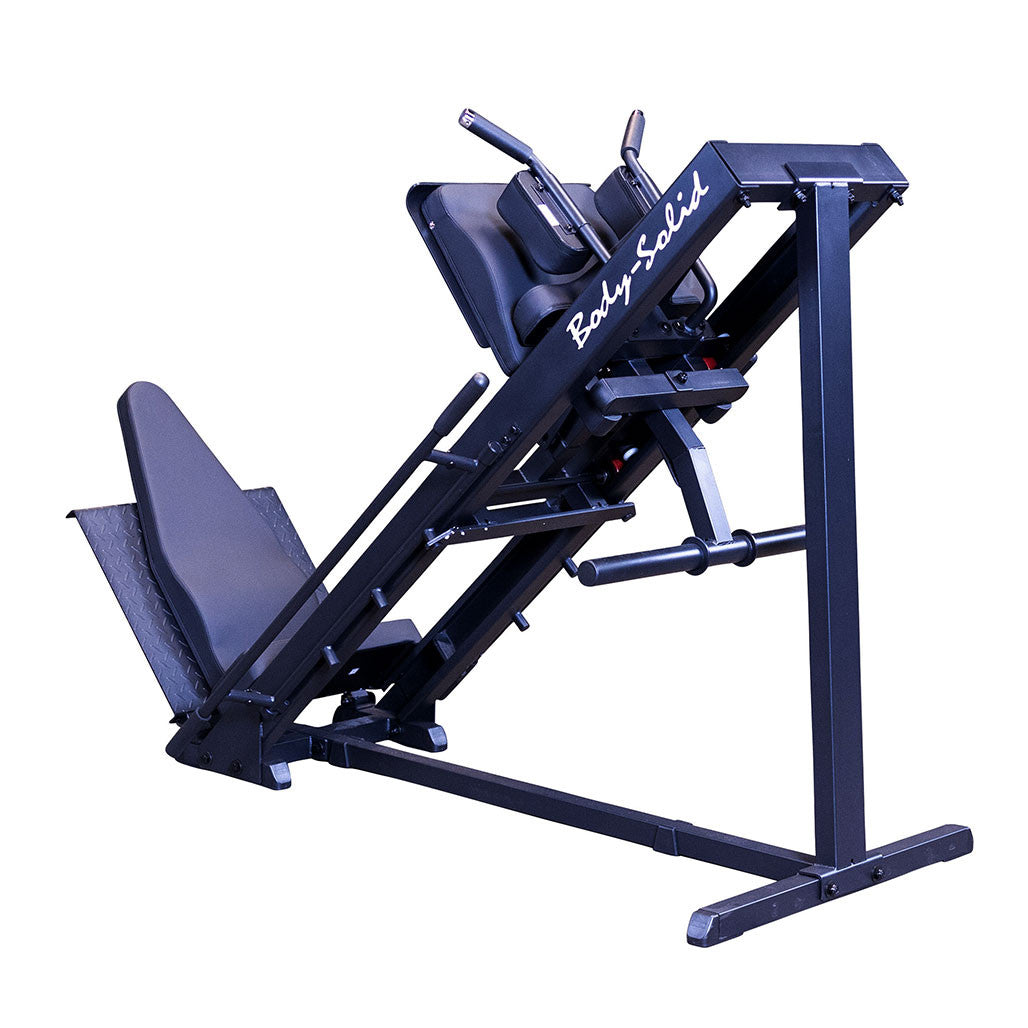 BodySolid Pro Club Leg Press - Hack Squat Combo Black Frame-2026 Model