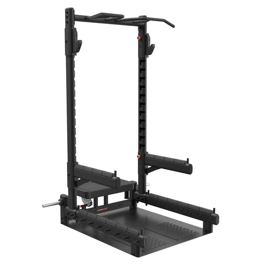 Precor Glute Builder Series - Glute Builder Bench & Squat Rack