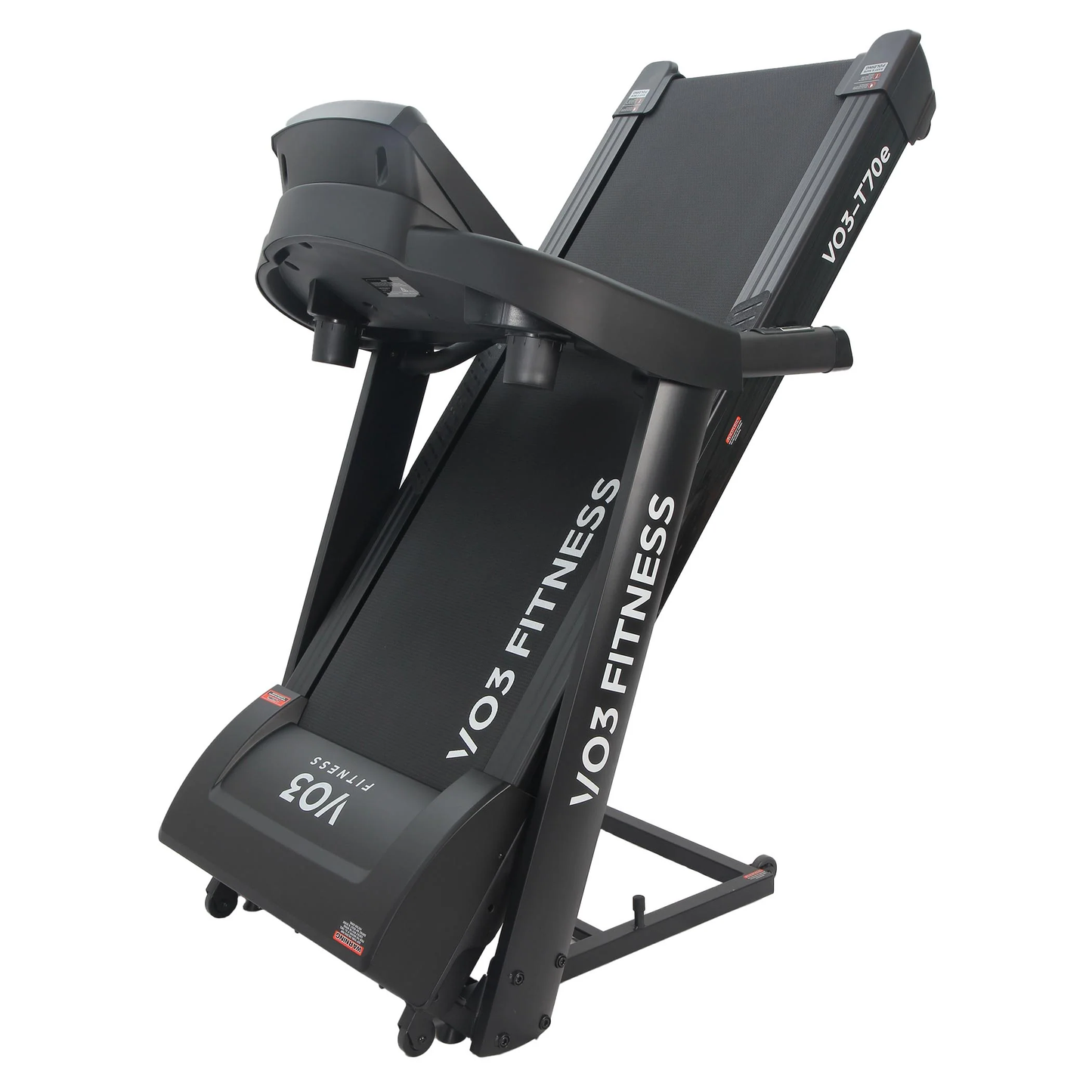 VO3 Fitness T70e Folding Treadmill + Free Air Bike