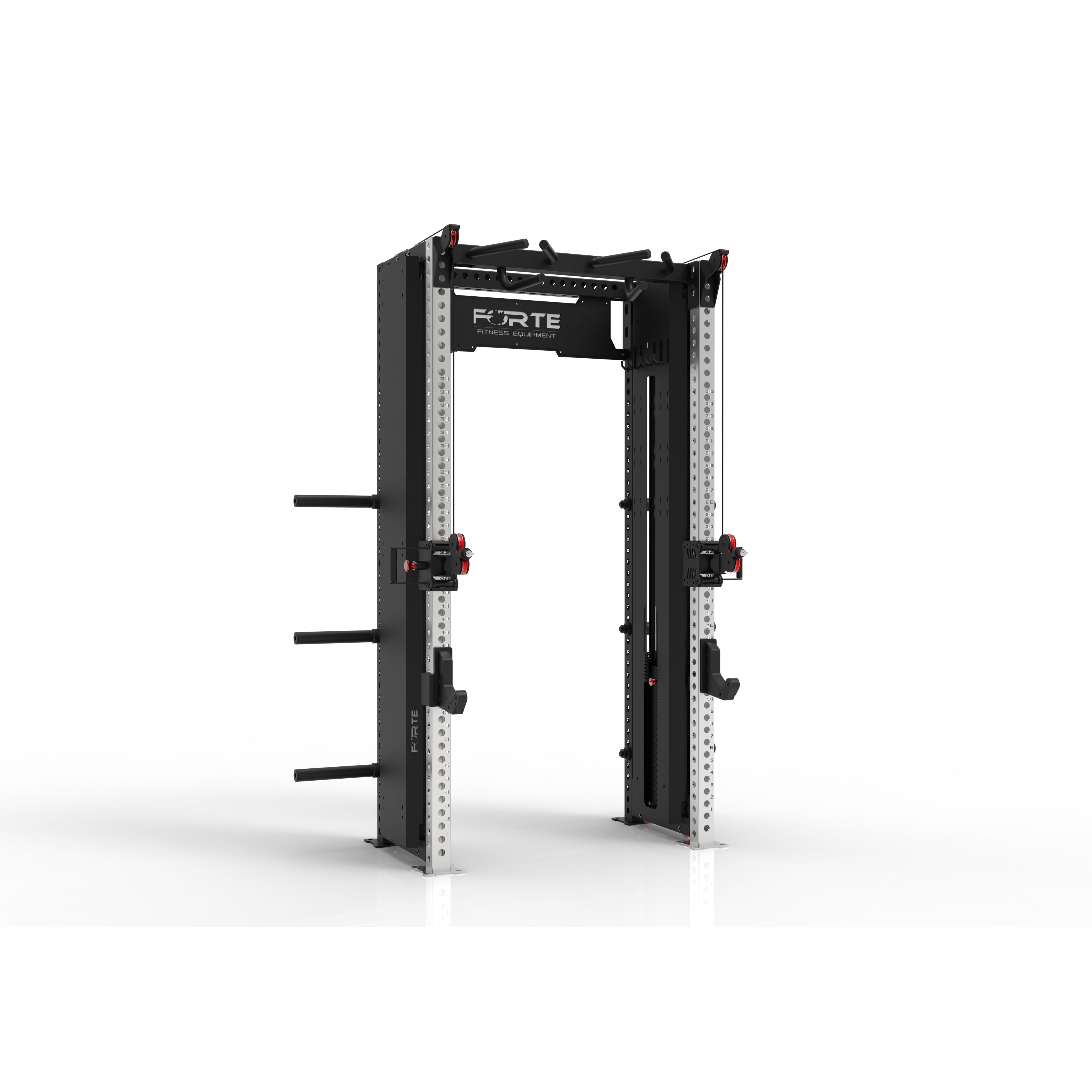 Commercial Compact Functional Trainer- Half Rack Training System ...