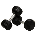 Urethane 8-Sided Commercial Dumbbell- Odour Free