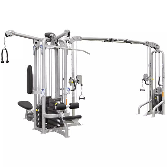 Hoist Fitness Expandable Jungle- 6 Station Crossover System