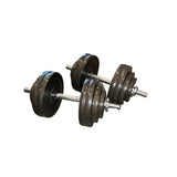 Forte Fitness Spin Lock 110lb/220lb Adjustable Dumbbell Sets