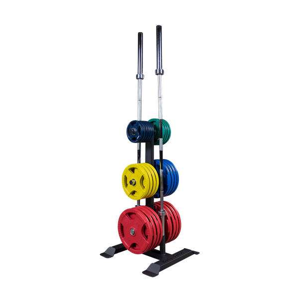 Commercial Plate Tree- Bumper Plate & Olympic Weight Plate