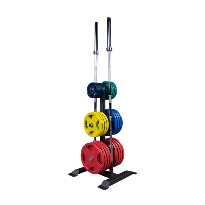 Commercial Plate Tree- Bumper Plate & Olympic Weight Plate