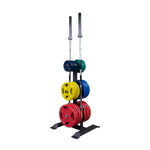 Commercial Plate Tree- Bumper Plate & Olympic Weight Plate