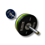 Urethane Competition Bumper Plate Set with bar - 305lbs