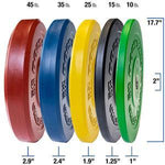 Chicago Extreme Hi Temp Color Bumper Plate Sets