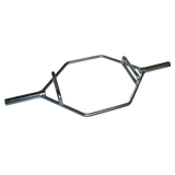 Olympic Shrug Hex Bar- Raised Handles and Zinc Finish