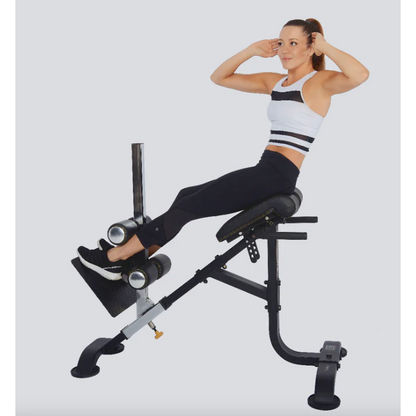 POWERTEC DUAL HYPEREXTENSION-CRUNCH