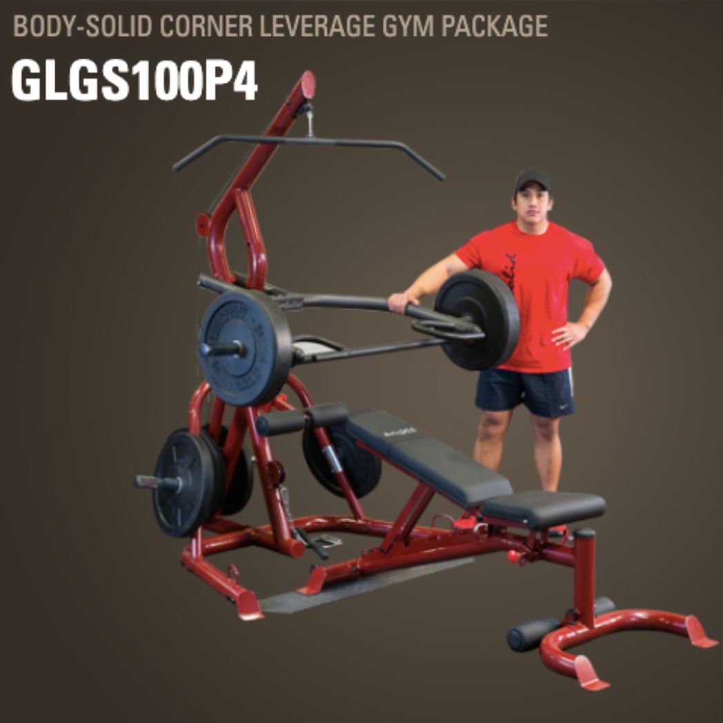 Body-Solid Corner Leverage Gym Package