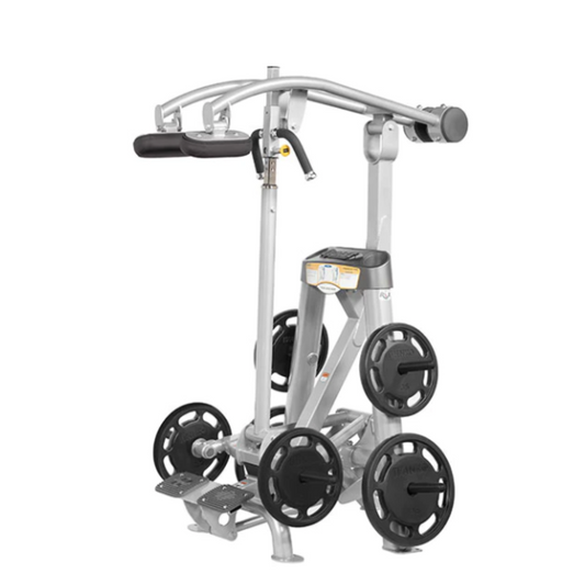 Hoist Roc-it Plate Loaded Standing Calf Raise