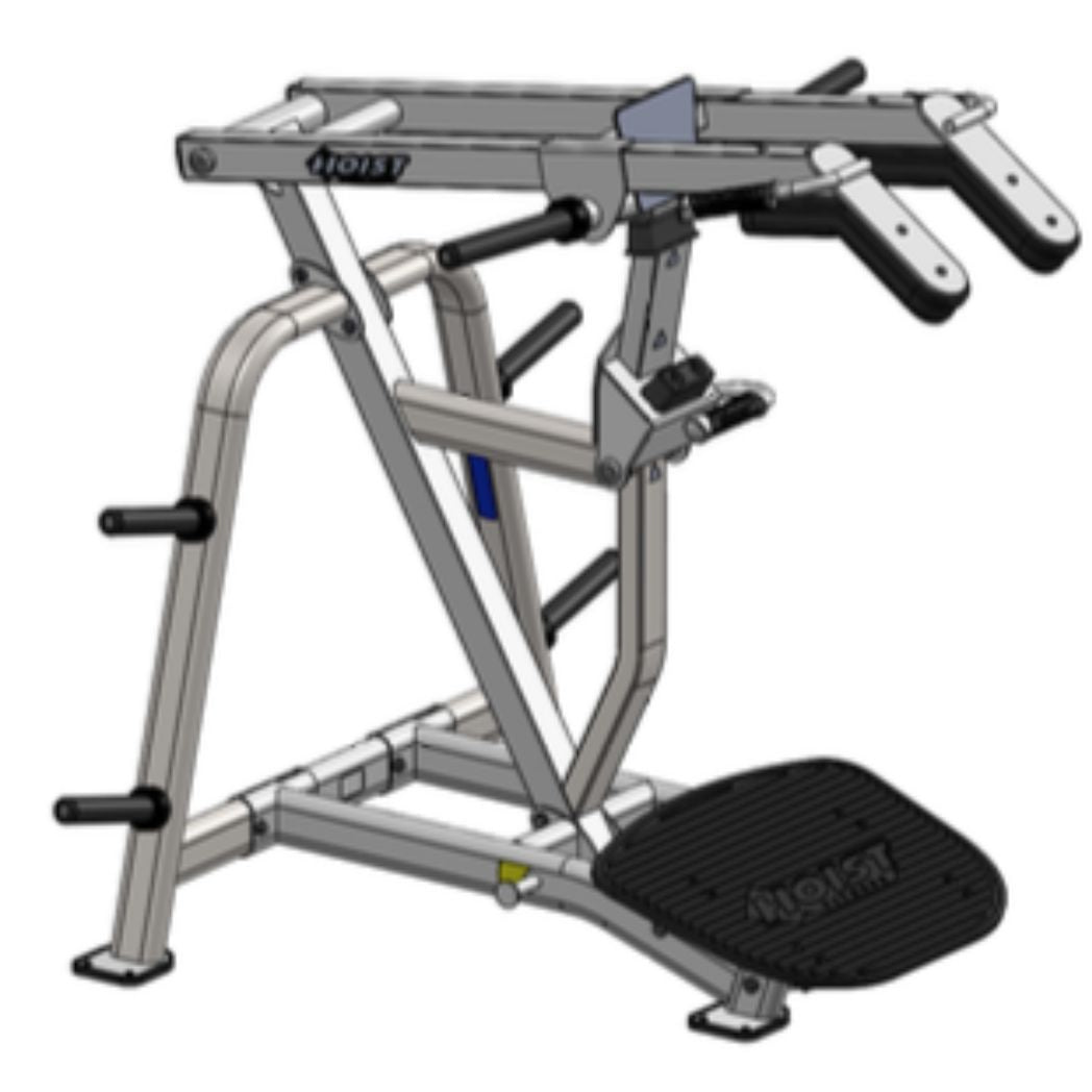 Hoist Power Squat Forte Fitness Equipment