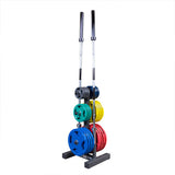 BodySolid Olympic Plate Tree & Bar Holders