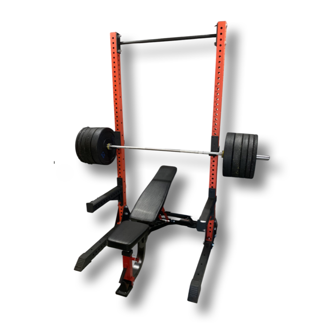 Half Rack Bumper Plate Silver Package