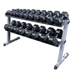 BodySolid Pro Dumbbell Rack- 2 tier (optional 3 tier)