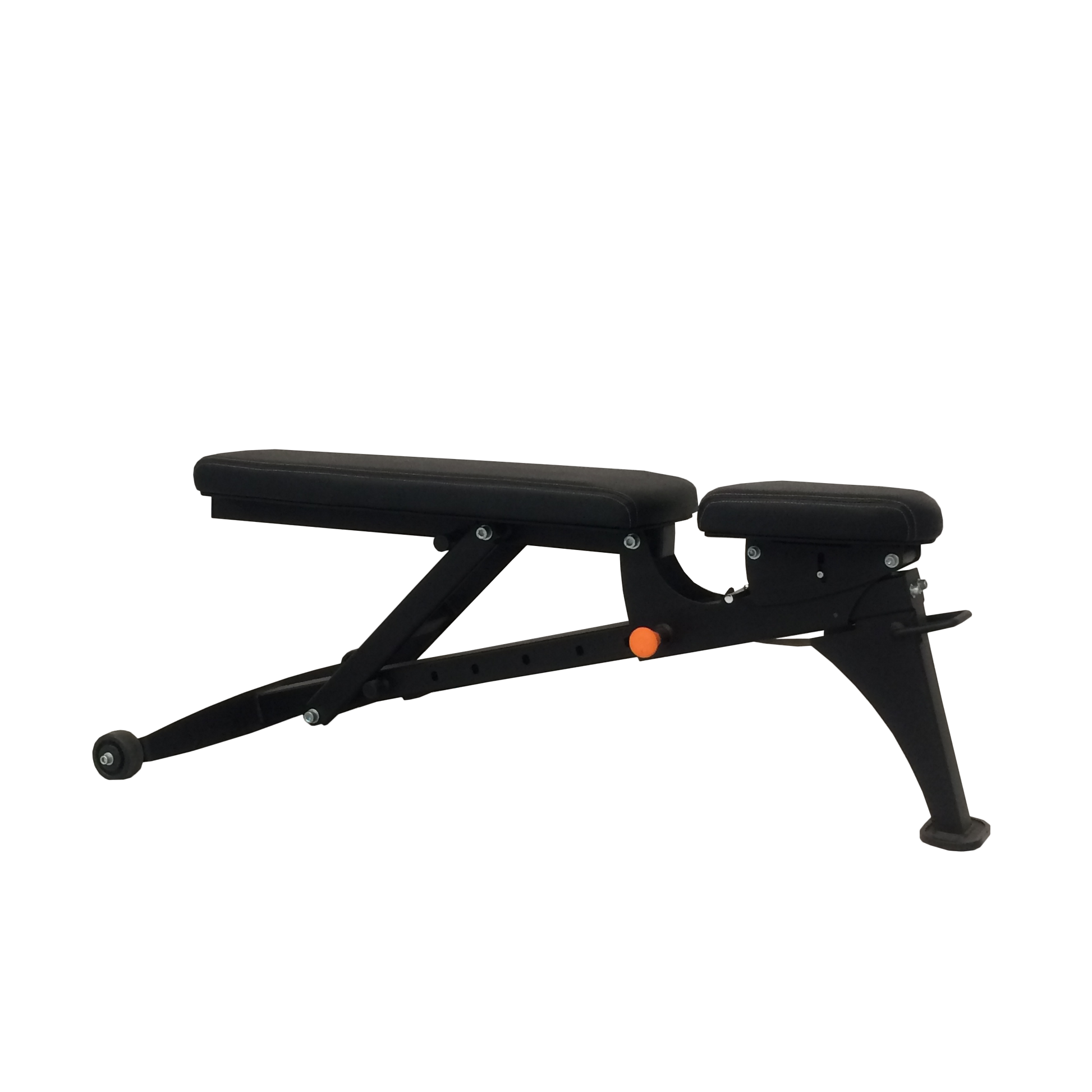 Torque 150cm Flat Incline Strength Weights Training Bench Fitness Exercise Gym