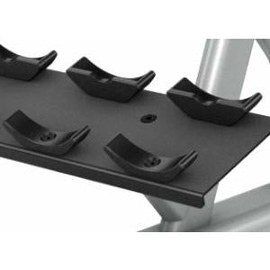 Precor Discovery Series 3 Tier 10 Pair Dumbbell Rack