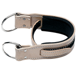 BodySolid leather ankle strap