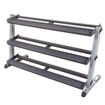 BodySolid Pro Dumbbell Rack- 2 tier (optional 3 tier)