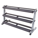 BodySolid Pro Dumbbell Rack- 2 tier (optional 3 tier)