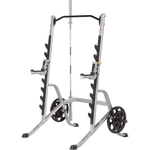 Hoist Squat Rack with Plate Storage