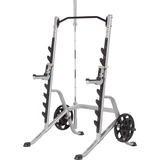 Hoist Squat Rack with Plate Storage