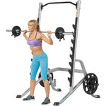 Hoist Squat Rack with Plate Storage