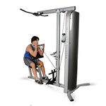 Inflight Fitness Multi Lat Pulldown, Low Row, Arm Curl and Hyper Extension