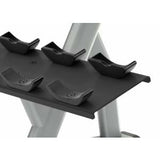 Precor Discovery Series 2 Tier, 10 Pair Dumbbell Rack