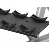Precor Discovery Series 3 Tier, 15 Pair Dumbbell Rack