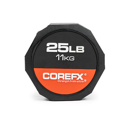 COREFX 12- Sided Rubber Dumbbell